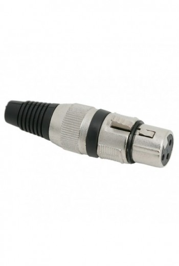 XLR aljzat  3 pólusú