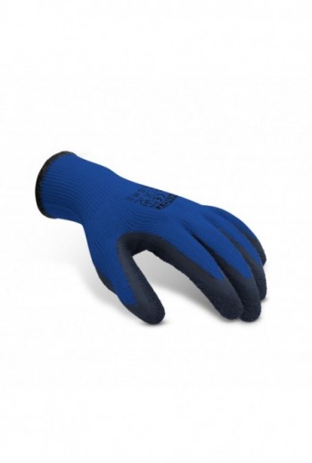 Poliészter kesztyû latex...