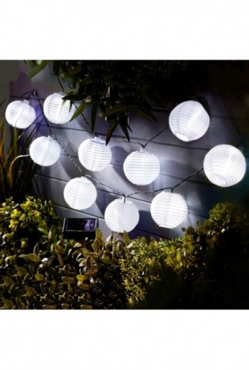 Szolár lampion fényfüzér -...