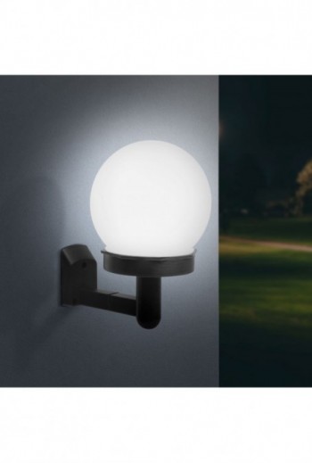 LED-es szolár fali lámpa -...