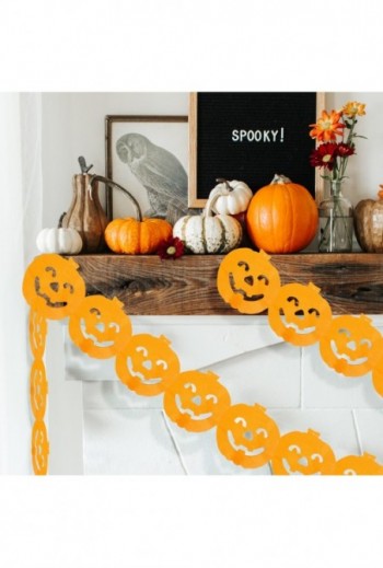 Halloween-i papír girland -...