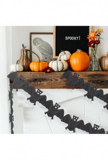 Halloween-i papír girland -...