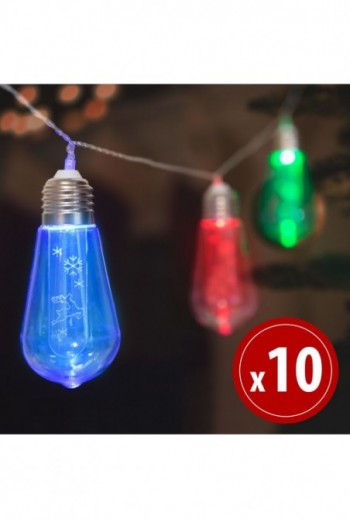 LED fényfüzér -...