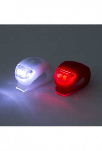 LED-es kerékpár lámpa szett...