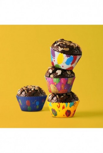 Muffin papír szett - party...