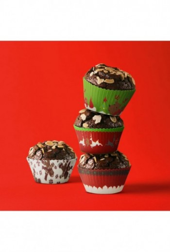 Muffin papír szett -...
