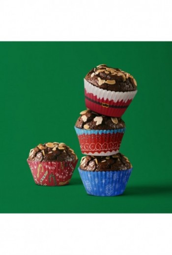 Muffin papír szett -...