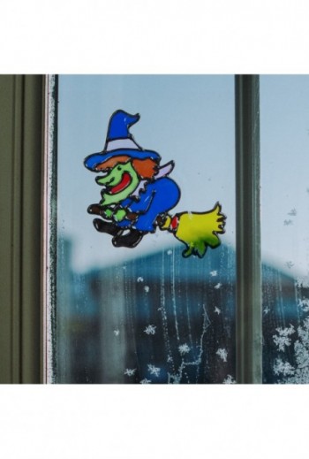 Halloween-i ablakdekor -...