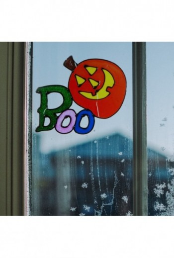 Halloween-i ablakdekor -...