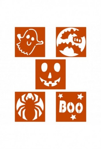 Halloween-i sablonkészlet -...