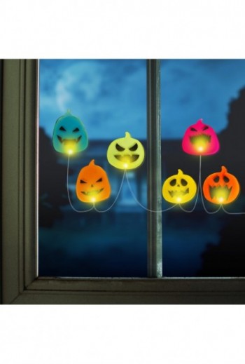 Halloween-i LED ablakdekor...
