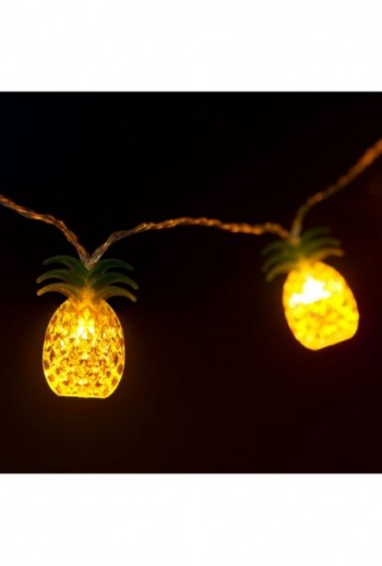 LED fényfüzér - ananász -...
