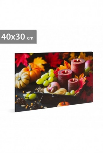 LED-es fali hangulatkép -...