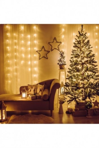 Fényfüggöny - 200 db LED -...